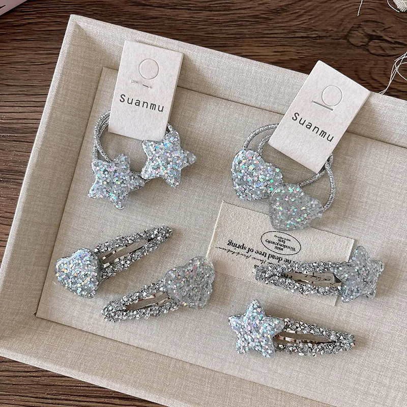 Diadema de estrella plateada para niña, estilo princesa y pony - imagen 4
