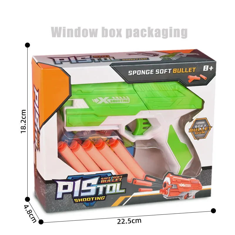 Pistola de juguete de dardos de balas blandas manual - imagen 5