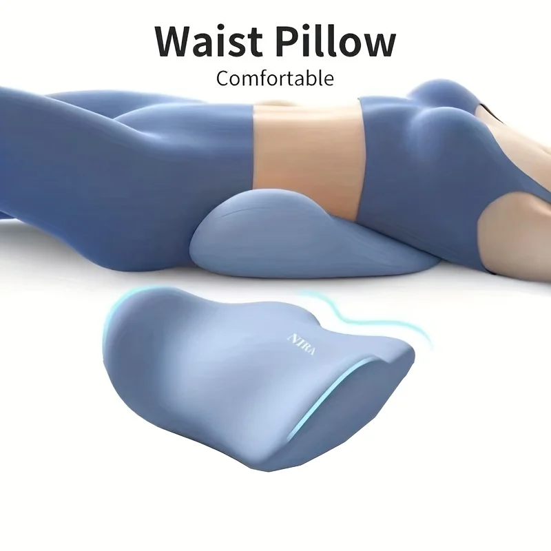 Almohada lumbar en silla de oficina