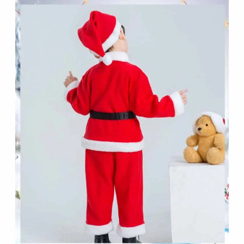Ropa navideña cálida para niños: traje y conjunto de invierno - imagen 4
