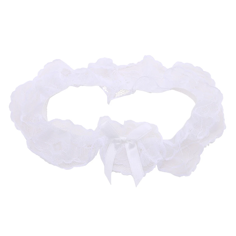 Lazos de encaje para boda con detalles decorativos en la pierna - imagen 5