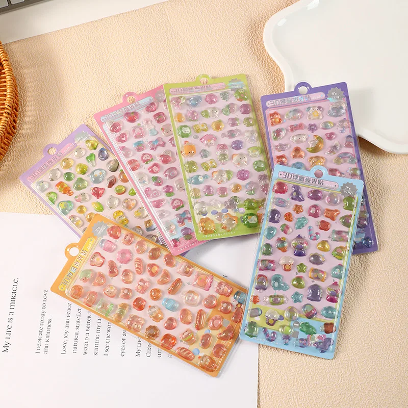 Pegatinas tridimensionales en relieve para diarios y álbumes - imagen 2