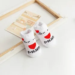Calcetines antideslizantes de algodón para bebé - Love Mamá Papá