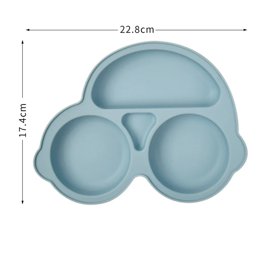Plato de silicona con ventosa para bebé – Vajilla de entrenamiento - imagen 3