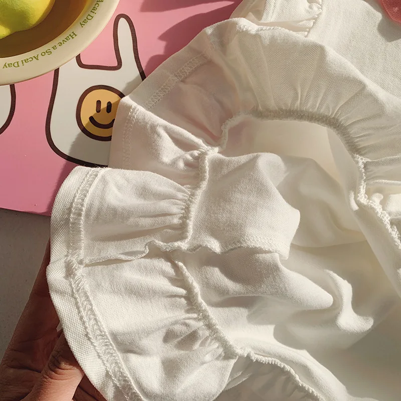 Vestido de verano niña manga corta falda tipo polo - imagen 4
