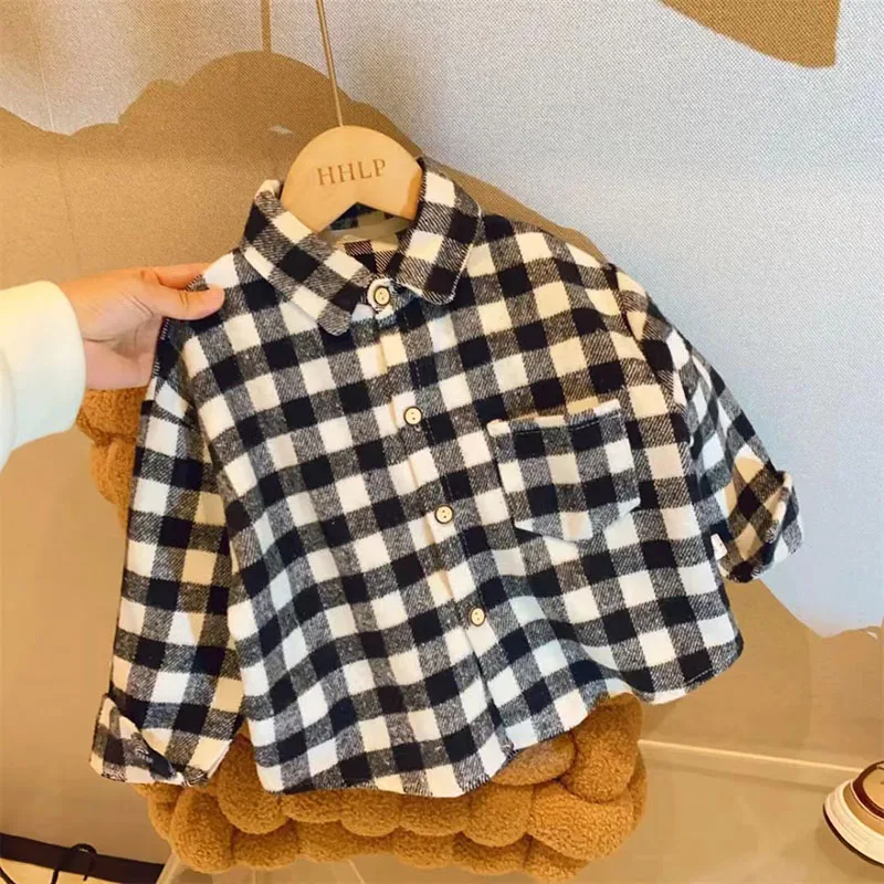 MILANCEL Camisa a cuadros vintage para niño - Colección otoño - imagen 5