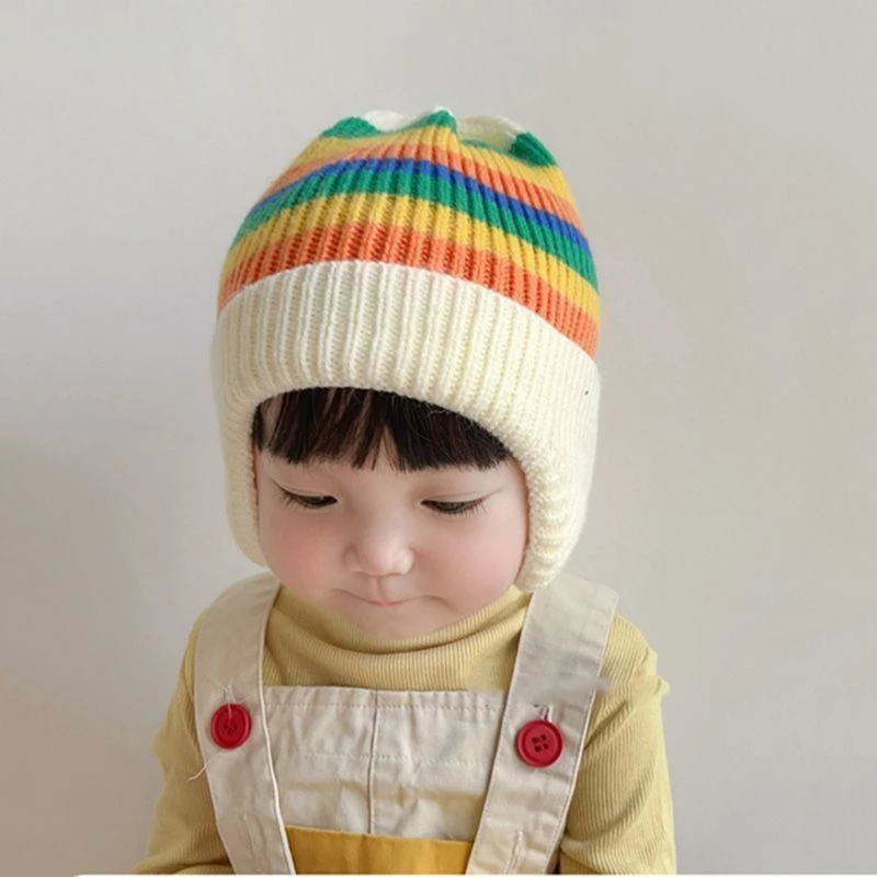 Gorro en uso durante paseo de invierno
