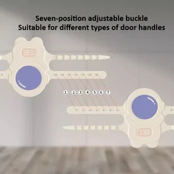 Protector antipuerta Babyproof – Silenciador de clics para nursery