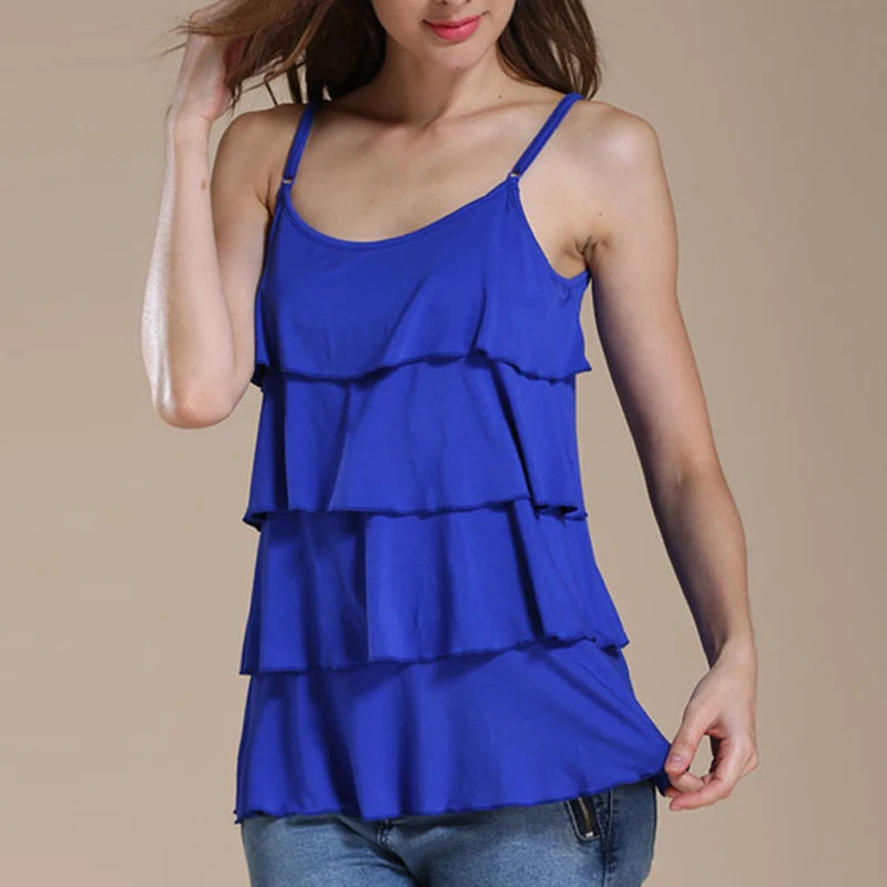 Camiseta de lactancia de tirantes de verano – suave y cómoda - imagen 5
