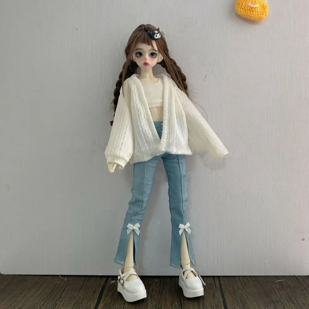 Cárdigan de punto blanco para looks informales