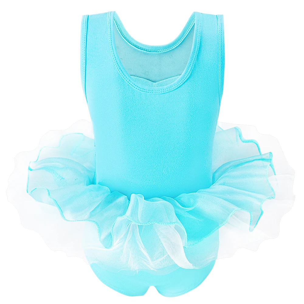 Leotardos de ballet con lentejuelas para niñas, estilo tutú - imagen 3