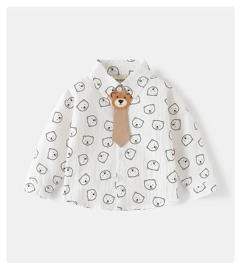 Detalle del estampado de oso