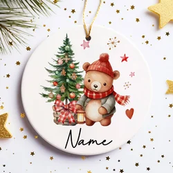 Adorno navideño personalizado para bebé con foto - Regalo recuerdo