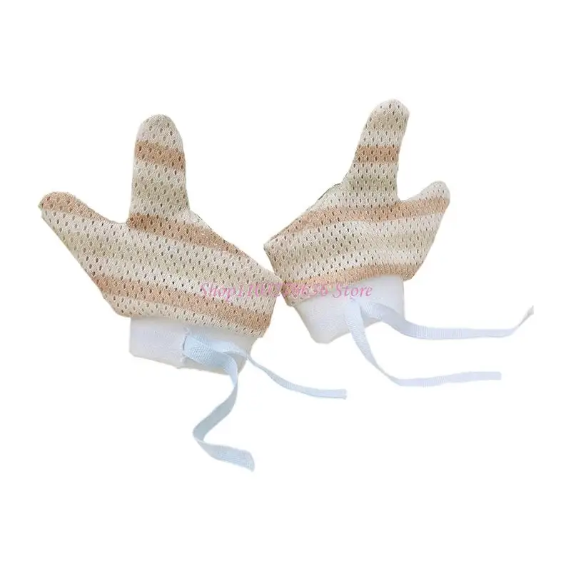 Protector de dedos ajustable para niños, algodón transpirable - imagen 5