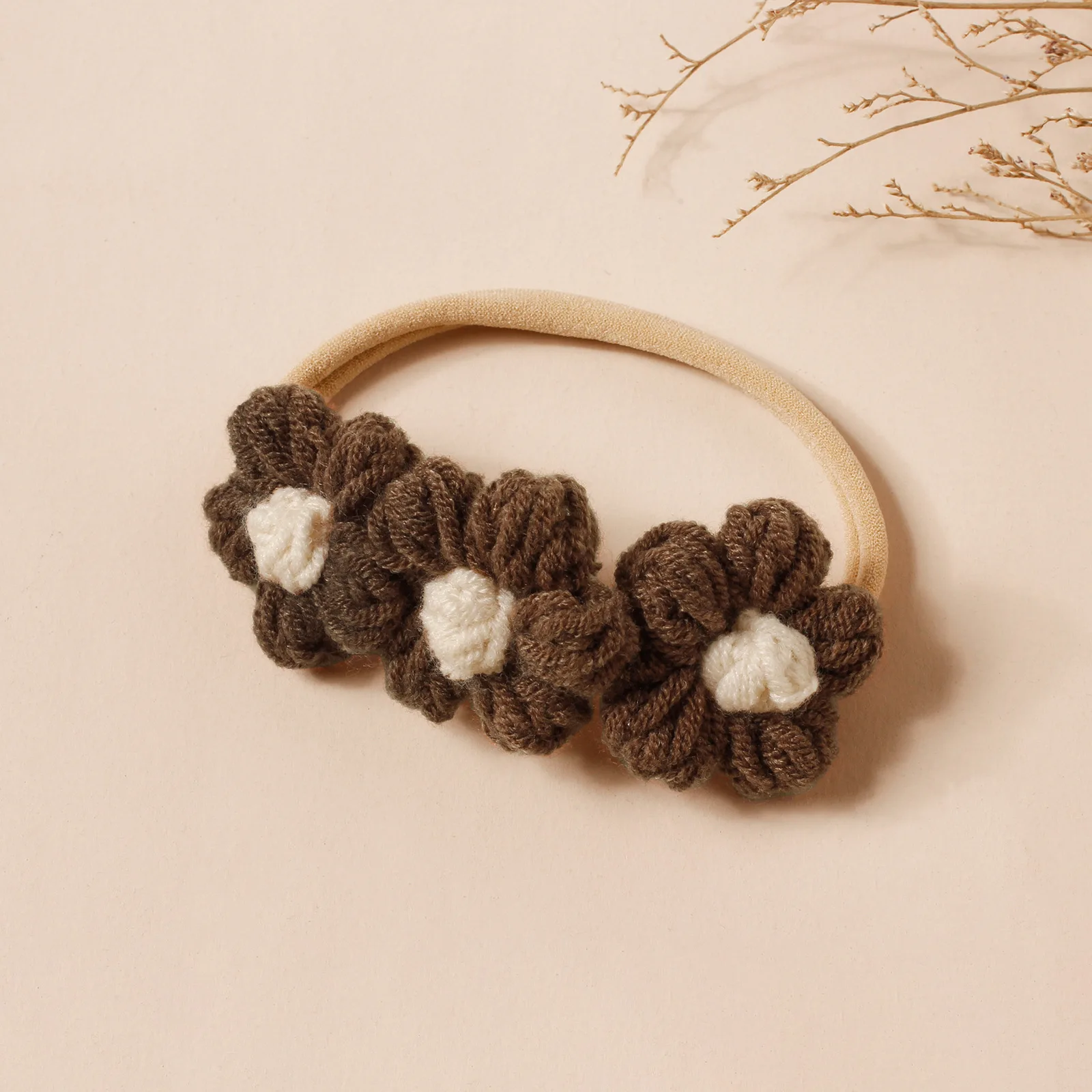Accesorio de cabello infantil con acabado suave