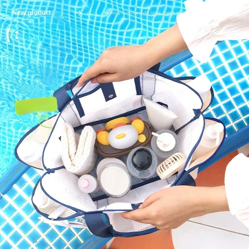 Bolsa de aseo de viaje para mujer y natación, gran capacidad - imagen 4