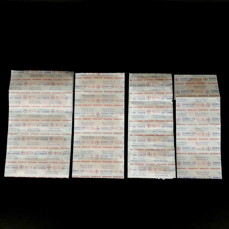 Vendajes adhesivos listos para usar