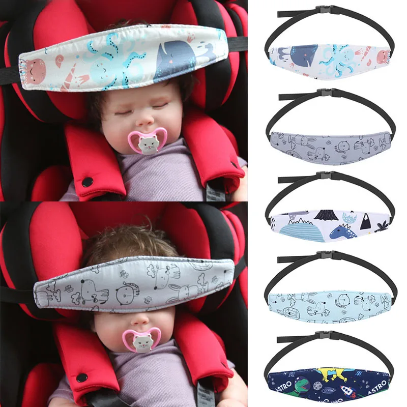 Asiento de coche bebé con soporte cabezal arnés y seguridad ajustable - imagen 4