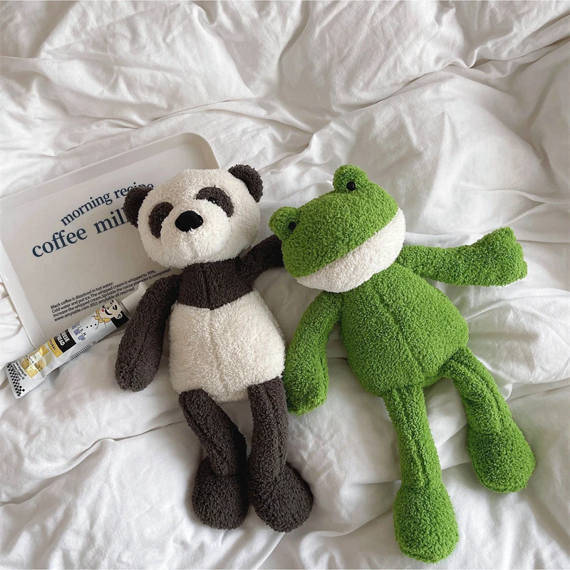 Peluche Panda de patas largas abrazable para niños - imagen 2