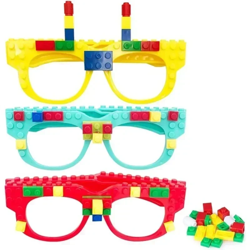 Gafas de construcción DIY en varios colores