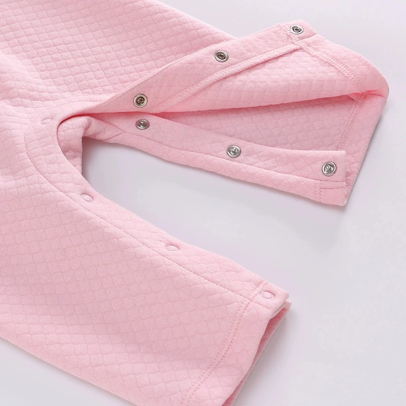 Peleles estampado rosa para bebé niña – Manga larga - imagen 2