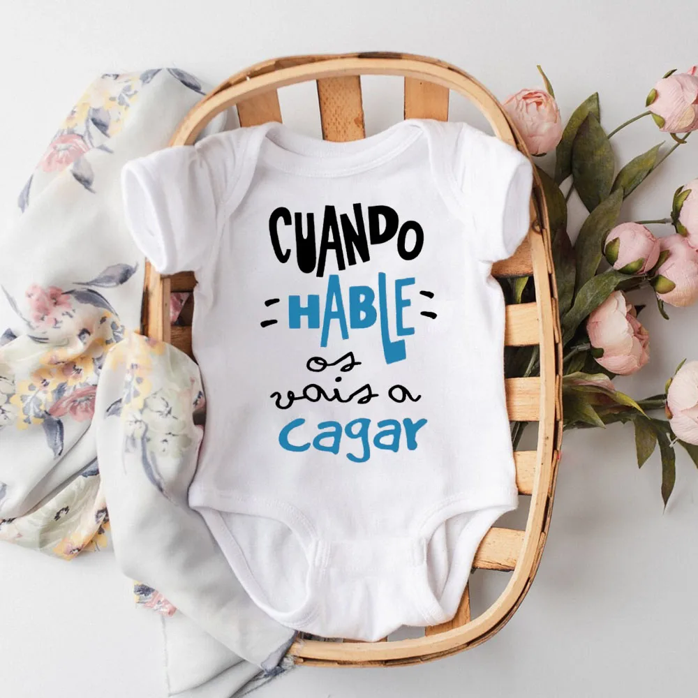 Mono manga corta bebé estampado – Cómodo y bonito para recién nacido - imagen 2