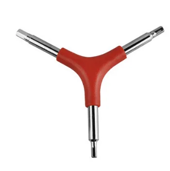 Llave combinada en Y para bicicleta con hexágono triangular - imagen 2
