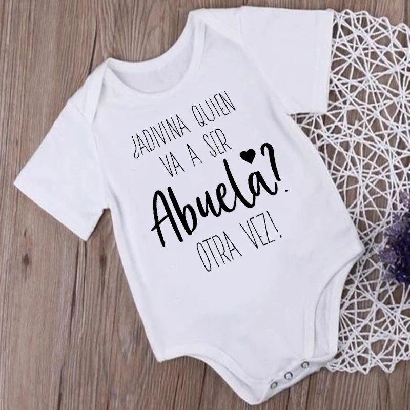 Body anuncio embarazo para recién nacido – Abuela otra vez