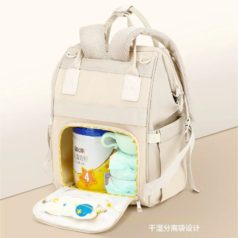 Mochila de pañales multifuncional para mamá – Nueva 2025 - imagen 4
