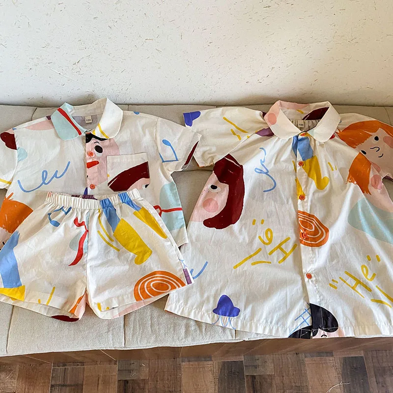 Conjunto coordinado para hermanos