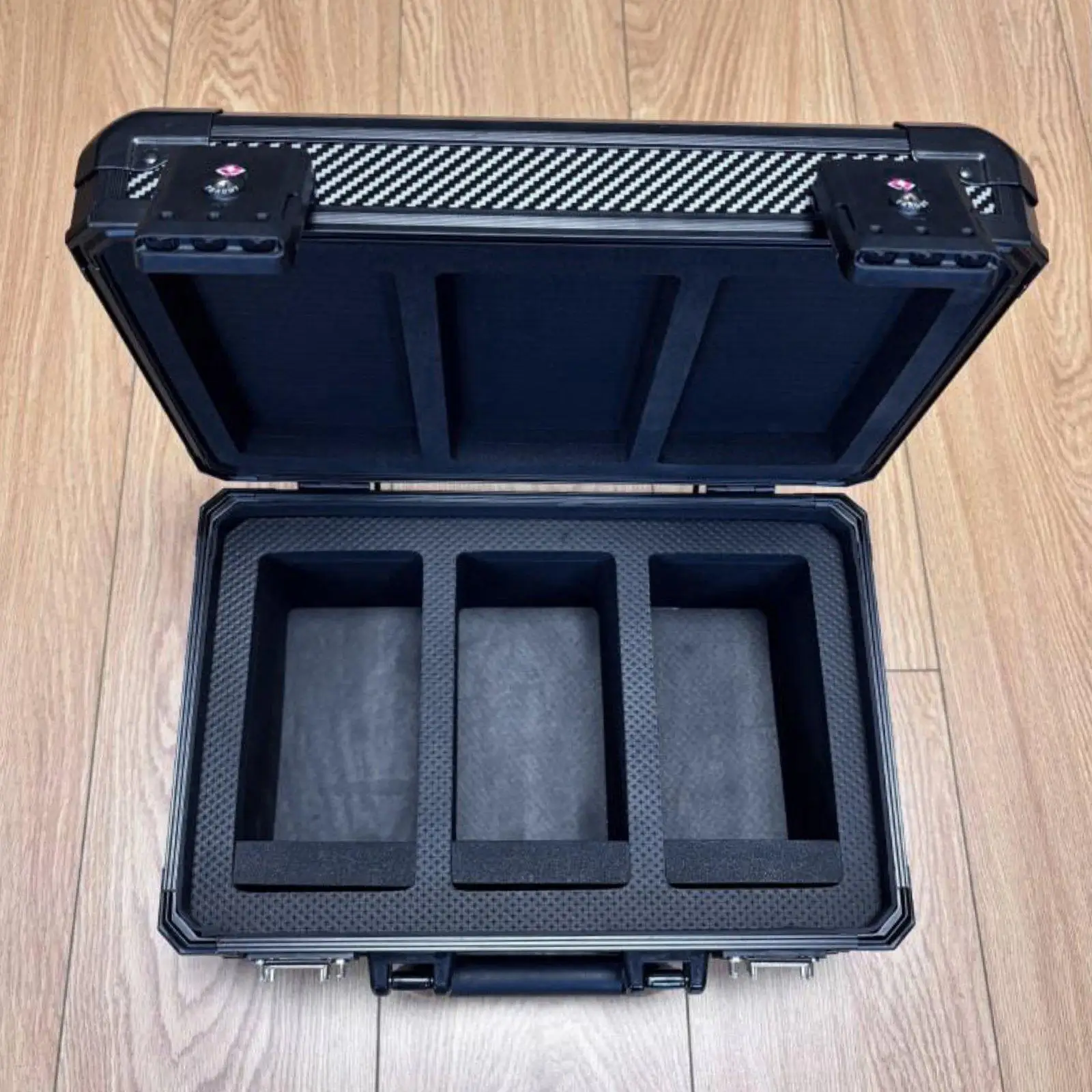 Caja para cartas coleccionables graduadas con compartimentos - imagen 3