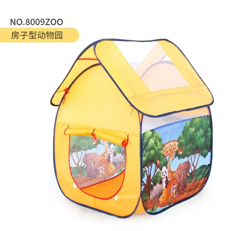 Castillo de princesa plegable para patio: tienda juegos infantil - imagen 4