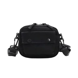 Bolso bandolera infantil lisa tipo mensajero para monedas de viaje