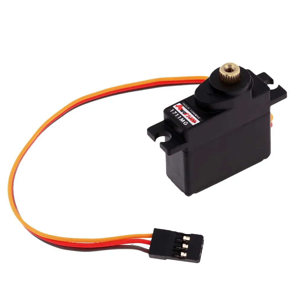 Servo de engranajes metálicos para RC racing Traxxas E Revo - imagen 3