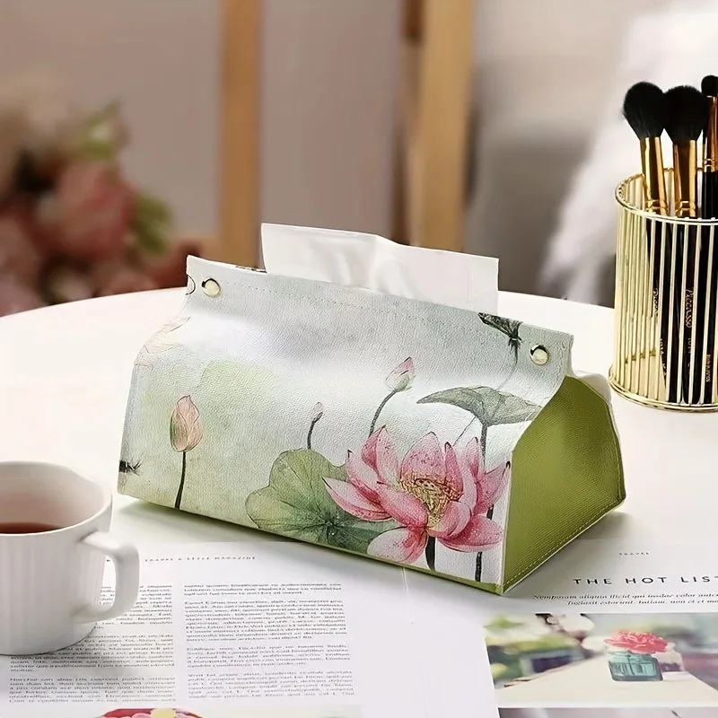 Caja de pañuelos de escritorio creativa para decoración del hogar - imagen 3