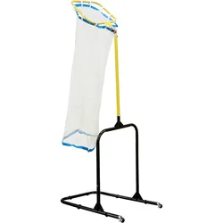 Red de voleibol portátil de práctica con aro y soporte para niños