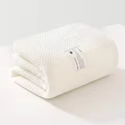 Toalla de baño para bebé lana suave y manta felpa envolvente