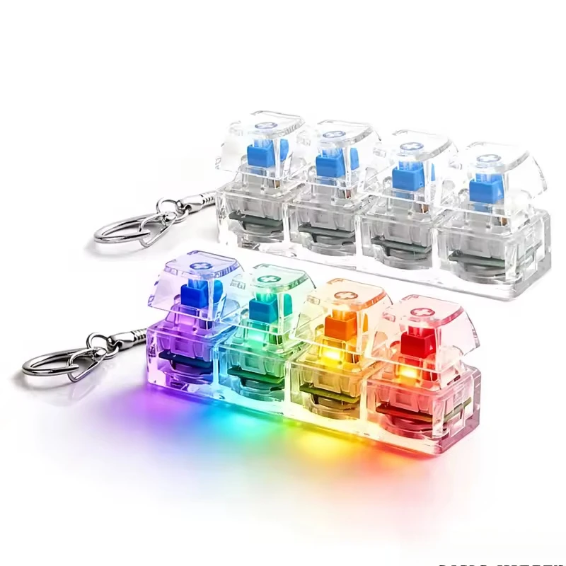 Llavero antiestrés LED Tetris luminoso para niños - imagen 2