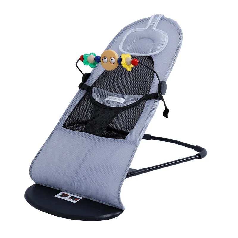 Silla mecedora para bebé y cuna relajante con movimiento suave - imagen 2