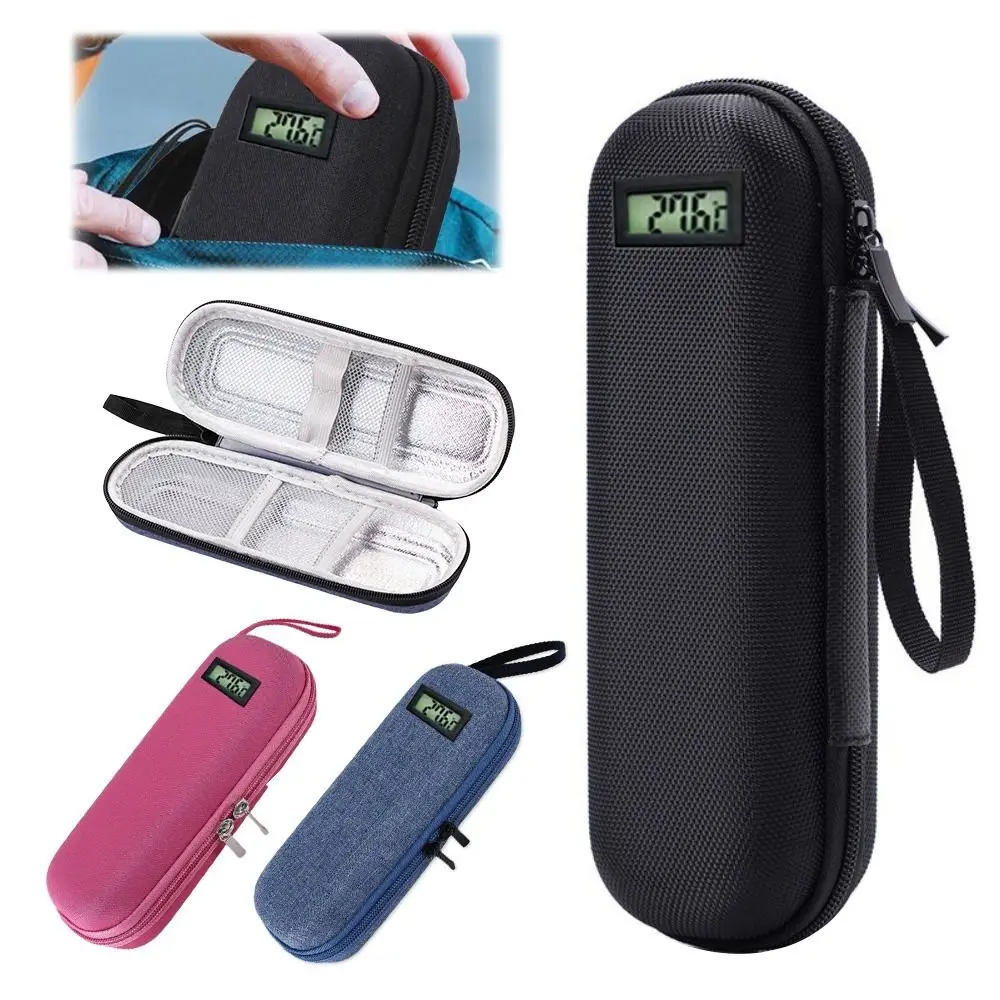 Estuche térmico para insulina con termómetro y organizador impermeable - imagen 5