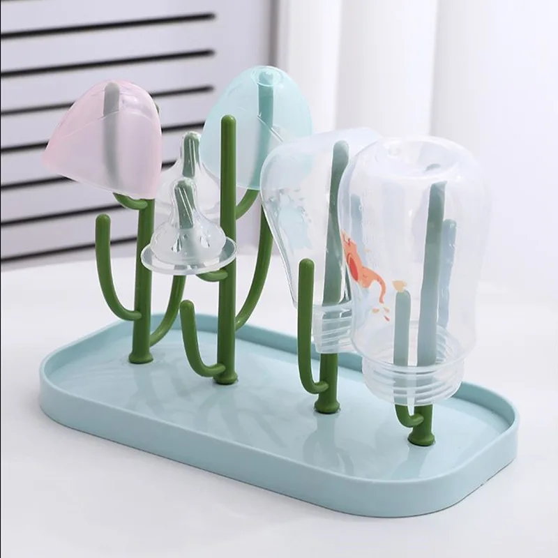 Escurridor de biberones para bebé con soporte y secado higiénico - imagen 5