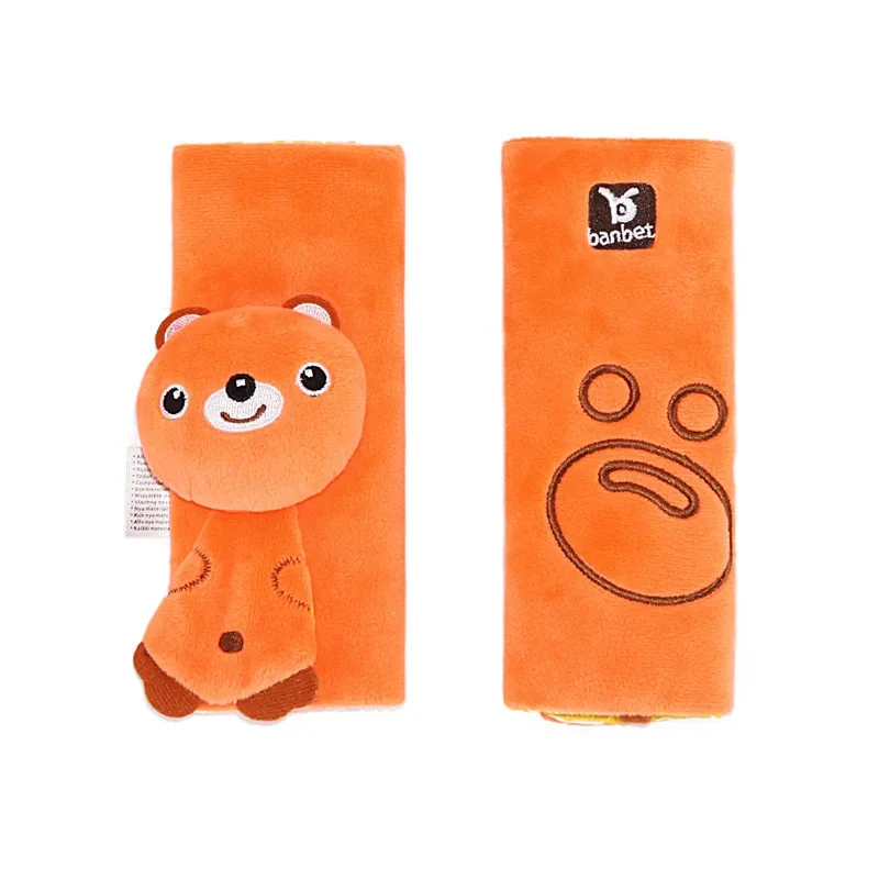Funda de peluche para cinturón de seguridad bebé - Silla de paseo - imagen 3