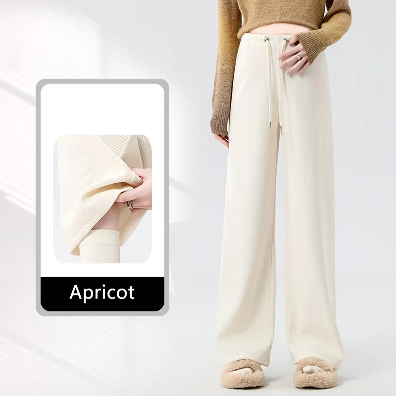 Pantalones premamá con cordón ajustable y tiro elástico - imagen 4
