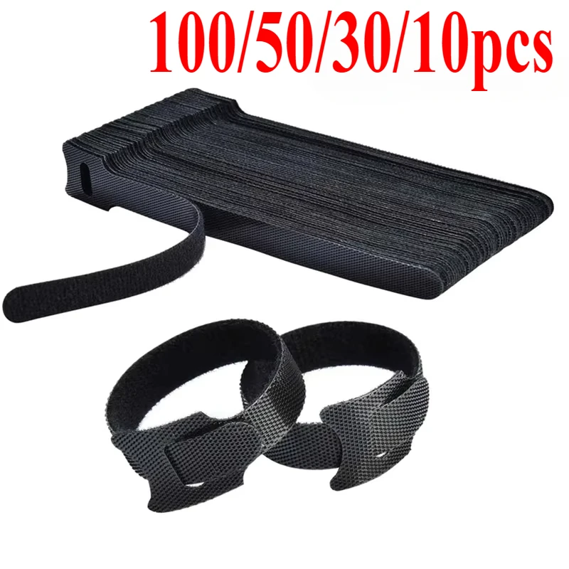 Bridas de nailon para cables – Organizador de escritorio - imagen 2