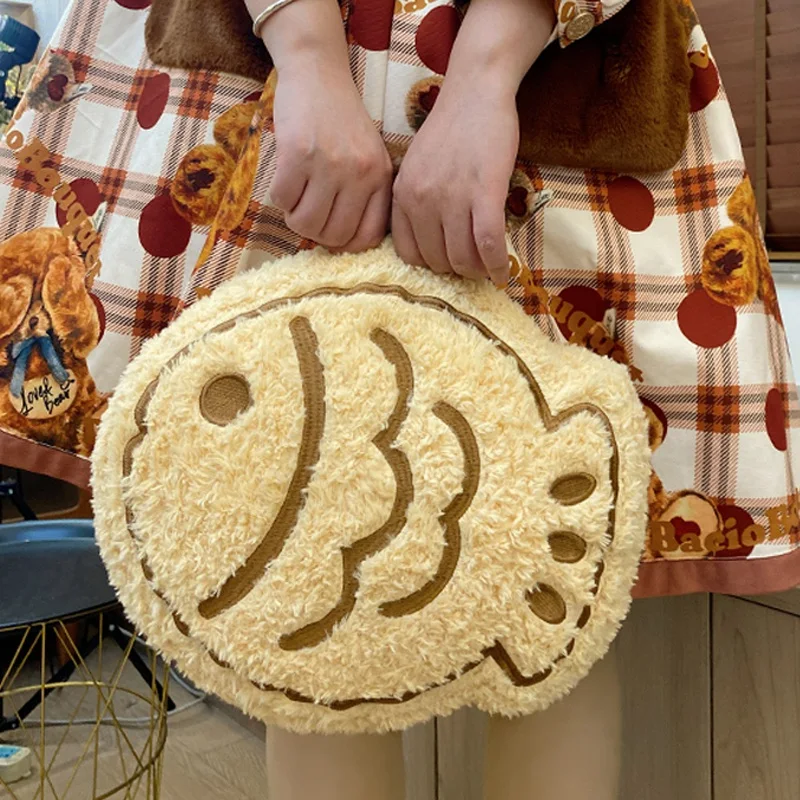 Almohada de felpa pez pargo amarillo estilo taiyaki - imagen 3
