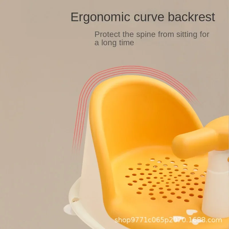 Asiento de ducha infantil antideslizante para bebés y niños - imagen 5