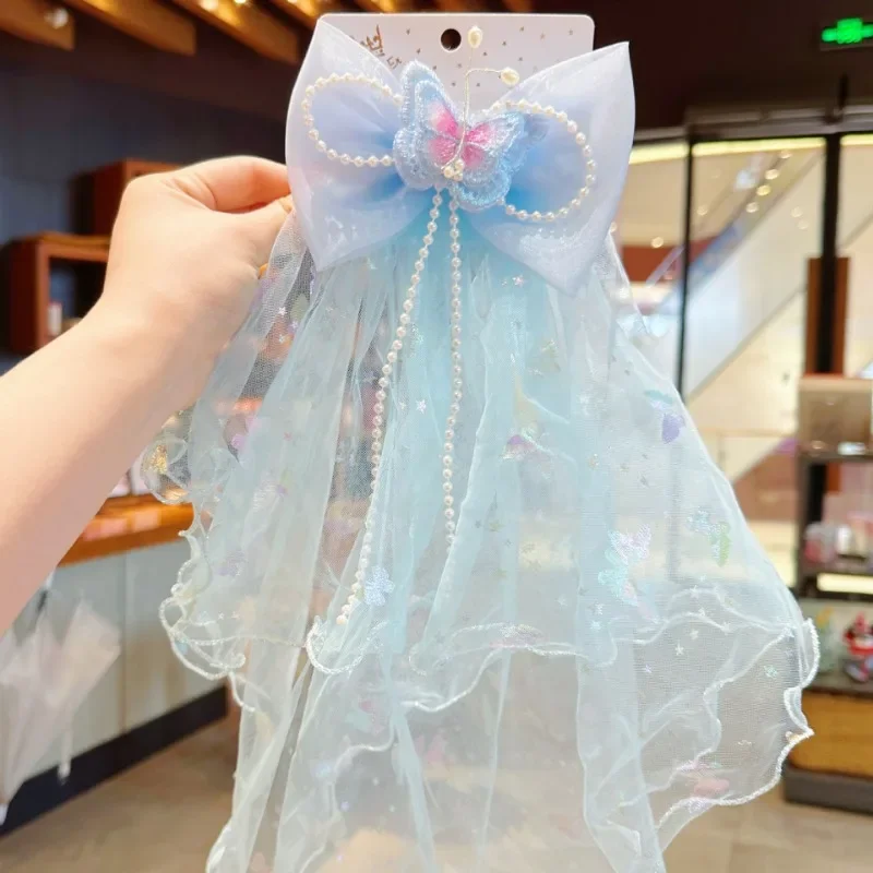 Lazo princesa para cabello niñas cinta decorativa suave elegante - imagen 2