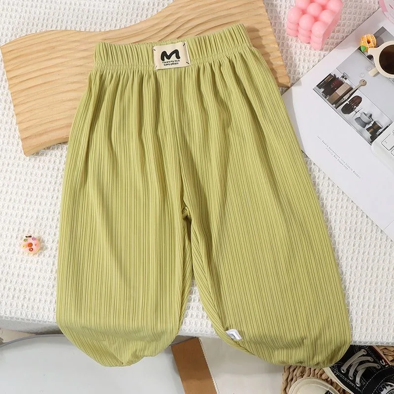 Pantalones finos de verano antimosquitos para bebé y niño - imagen 2