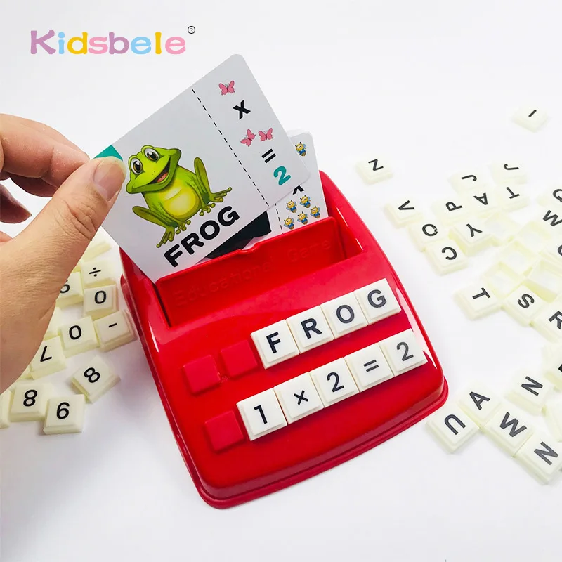 Juguetes educativos de letras, números y colores para aprender lectura - imagen 4