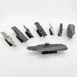 Rompecabezas 4D de barco estilo portaaviones para niños y niñas
